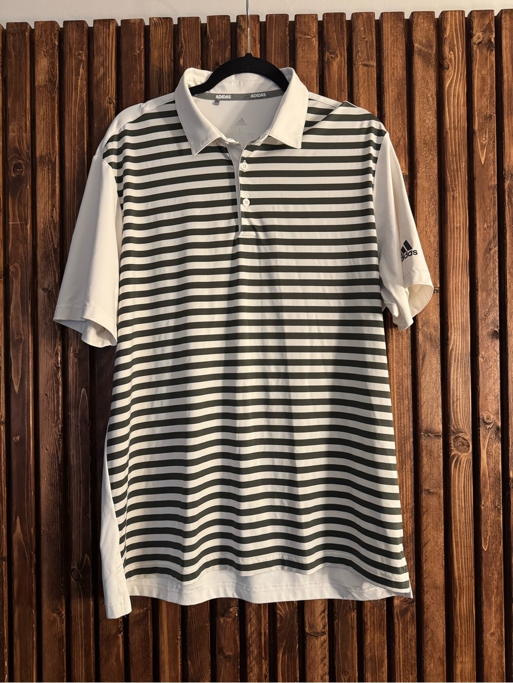 Adidas performance golf polo